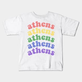 Athens, GA Pride Kids T-Shirt